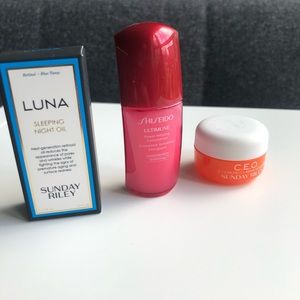 2/$20 Luna, Shiseido and Sunday Riley